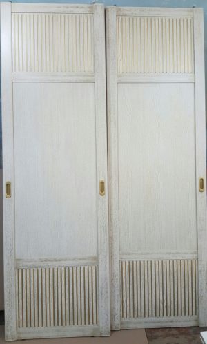 Двери для шкафа купе с фрезеровкой Гомель